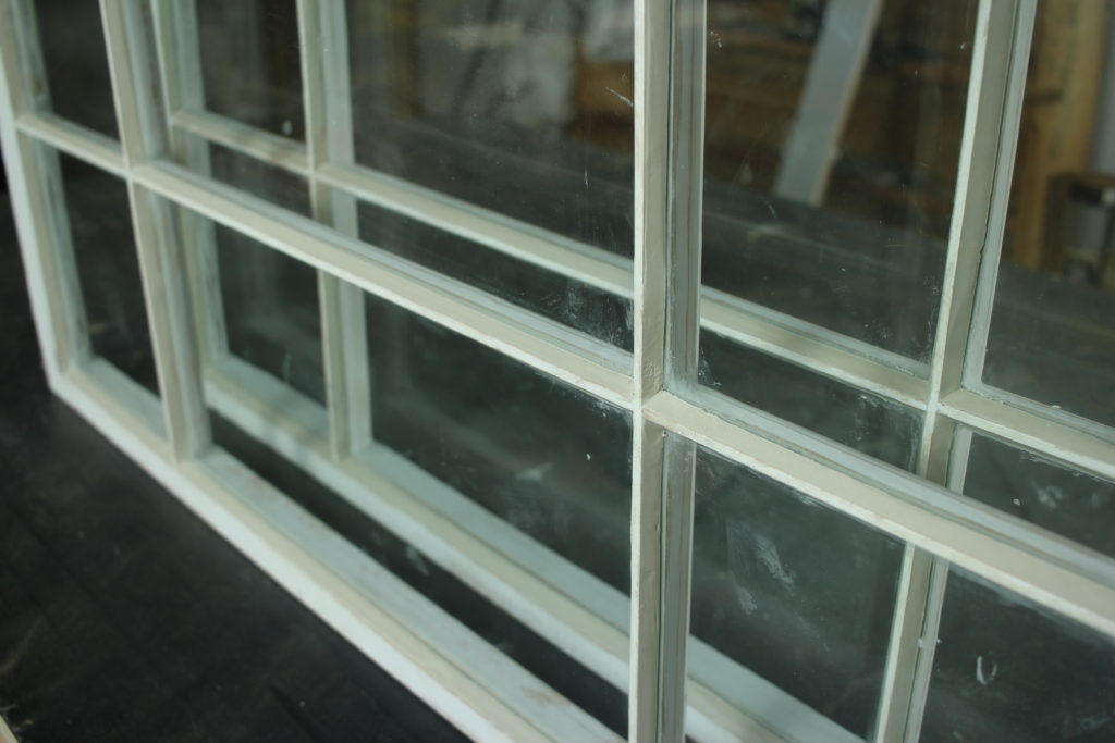 Sarco putty glazing glass installed