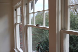 how to paint a double hung window