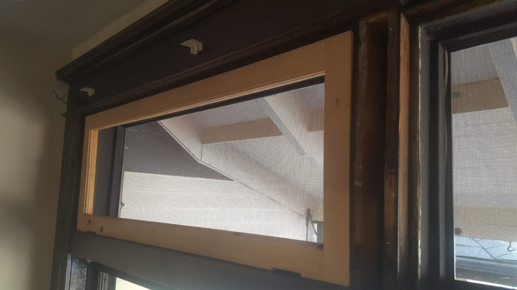 full rebuilt transom windows